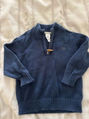 Carter's Navy Blue Half-Zip Sweater